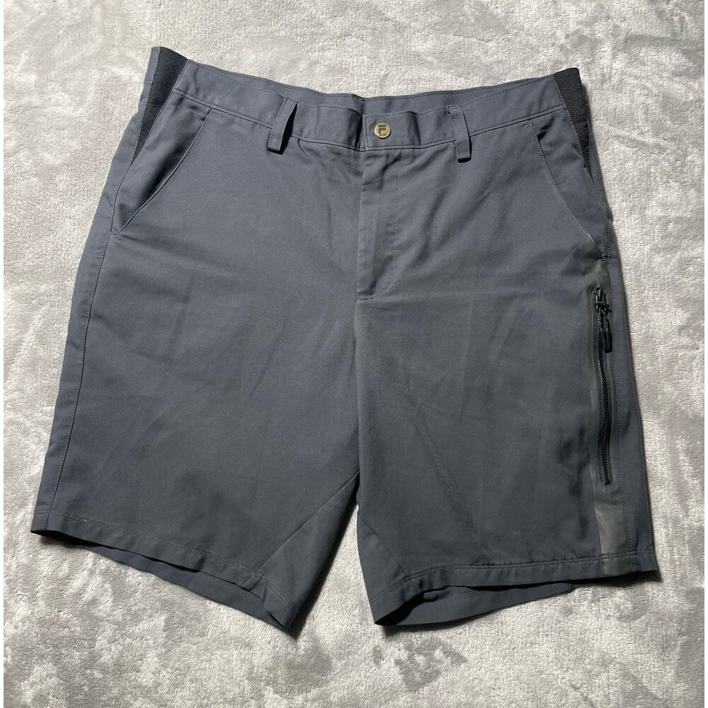 Fila Sport Chino Golf Performance Shorts Men’s 36 Dark Gray Golfcore